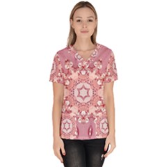 Diamond Girl 2 Women s V-neck Scrub Top by LW323