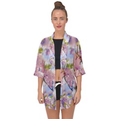 Bloom Open Front Chiffon Kimono by LW323