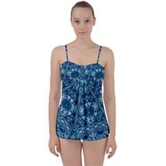 Blue Heavens Babydoll Tankini Set by LW323