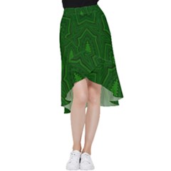 Freshspring3 Frill Hi Low Chiffon Skirt by LW323