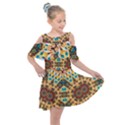 Worthyisthelamb Kids  Shoulder Cutout Chiffon Dress View1