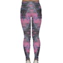 Grey Pink Module  Lightweight Velour Classic Yoga Leggings View2