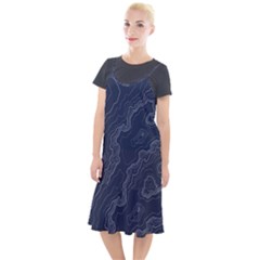 Topography Map Camis Fishtail Dress by goljakoff