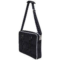 Stars On Black Ink Cross Body Office Bag by goljakoff