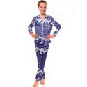 Simple Country Kid s Satin Long Sleeve Pajamas Set View1