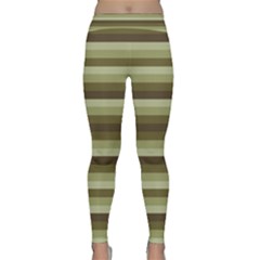 Linear Warm Print Design Classic Yoga Leggings by dflcprintsclothing