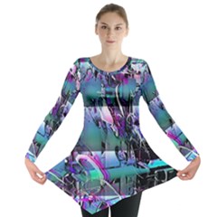 Technophile s Bane Long Sleeve Tunic  by MRNStudios