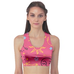 Pattern Mystic Color Sports Bra by alllovelyideas