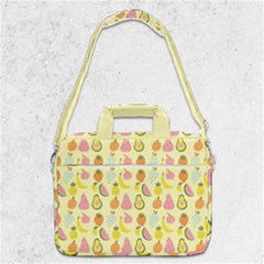 Tropical Fruits Pattern  Macbook Pro Shoulder Laptop Bag  by gloriasanchez