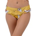 Corgi And Coffee Frill Bikini Bottom View1