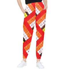 Pop Art Mosaic Tapered Pants by essentialimage365