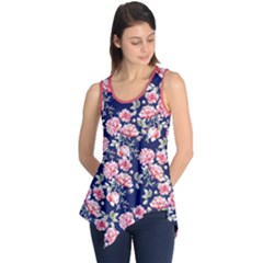 Flower Sleeveless Tunic by flowerland