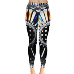 Digital Wheel Leggings  by Sparkle