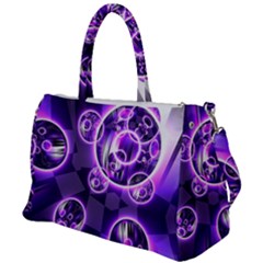 Fractal Illusion Duffel Travel Bag by Sparkle