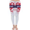 all you need is love Classic Winter Leggings View1