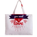 all you need is love Zipper Mini Tote Bag View1