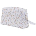 Cute Bunnies and carrots pattern, light colored theme Wristlet Pouch Bag (Large) View2