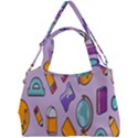 Back To School And Schools Out Kids Pattern Double Compartment Shoulder Bag View1