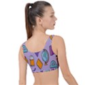 Back To School And Schools Out Kids Pattern The Little Details Bikini Top View2