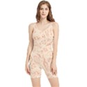 Thanksgiving Flowers And Gifts Pattern Women s Wrestling Singlet View1
