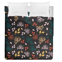 Rose Floral Duvet Cover Double Side (queen Size) by tmsartbazaar