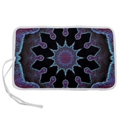 Framed Mandala Pen Storage Case (l) by MRNStudios