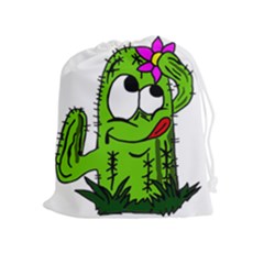 Cactus Drawstring Pouch (xl) by IIPhotographyAndDesigns