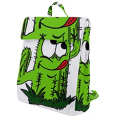 Cactus Flap Top Backpack by IIPhotographyAndDesigns