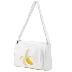 Banana Front Pocket Crossbody Bag by snackkingdom