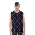 Funny Weird Monster Portrait Motif Pattern Men s Basketball Tank Top View1