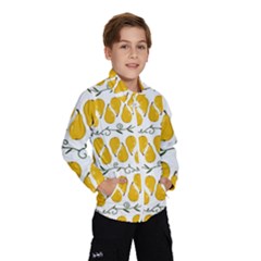 Juicy Yellow Pear Kids  Windbreaker by SychEva