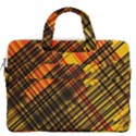 Root Humanity Orange Yellow and Black MacBook Pro Double Pocket Laptop Bag (Large) View2