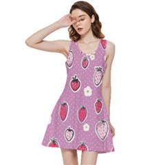 Juicy Strawberries Inside Out Racerback Dress by SychEva