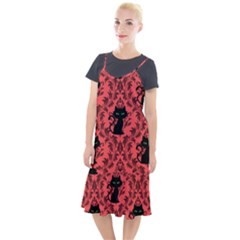 Cat Pattern Camis Fishtail Dress by NerdySparkleGoth