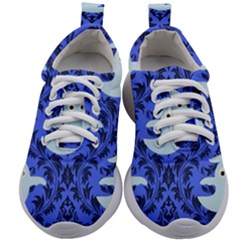 Ghost Pattern Kids Athletic Shoes by NerdySparkleGoth