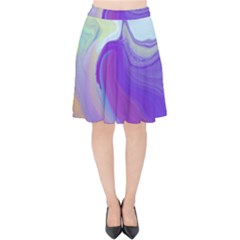 Good Vibrations Velvet High Waist Skirt by kiernankallan