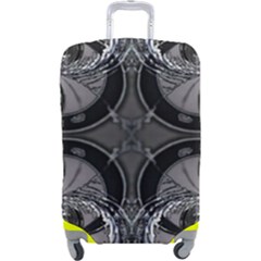 Lunar Phases Luggage Cover (large) by MRNStudios