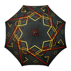 Modern Geometry Golf Umbrellas by Sparkle