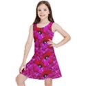 Flowers Grow And Peace Also For Humankind Kids  Lightweight Sleeveless Dress View1