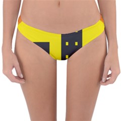 Skyline-city-building-sunset Reversible Hipster Bikini Bottoms by Sudhe