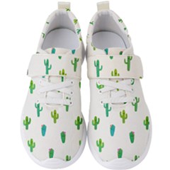 Funny Cacti With Muzzles Men s Velcro Strap Shoes by SychEva