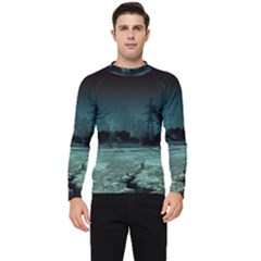 Industry-setting-world-urban Men s Long Sleeve Rash Guard by Sudhe