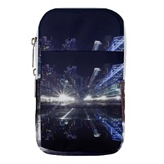 Cityscape-light-zoom-city-urban Waist Pouch (large) by Sudhe