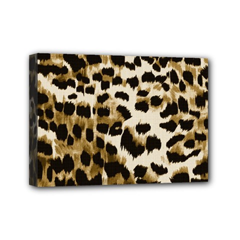 Leopard-print 2 Mini Canvas 7  X 5  (stretched) by skindeep