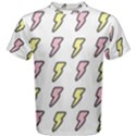 Pattern Cute Flash Design Men s Cotton Tee View1