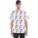 Pattern Cute Flash Design Men s Sport Mesh Tee View1