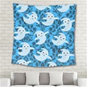 Halloween Ghosts Square Tapestry (Large) View2