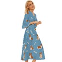 Cute Corgi Dogs Midsummer Wrap Dress View3