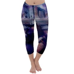 Fog-1-1 Capri Winter Leggings  by bestdesignintheworld