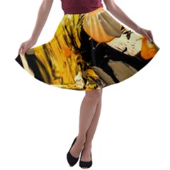 Before The Easter-1-1 A-line Skater Skirt by bestdesignintheworld